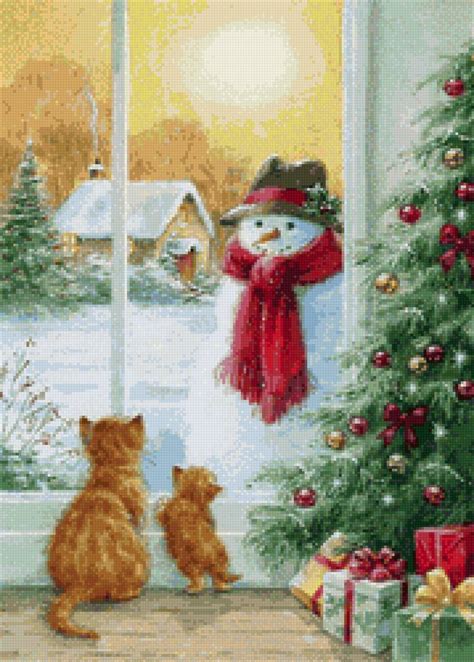 Схема вышивки «Новый год» (№2603788) - Вышивка крестом