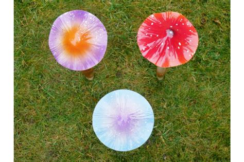 Garden Toadstool Decoration 6530 On The Square Emporium