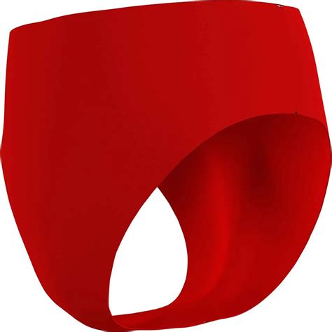 Tommy Hilfiger Cheeky High Waist Bikini Bottom Red Dressinn