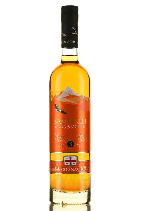 Sanatreli 3 Years Old - купить коньяк Санатрели трехлетний 0.5 л - цена