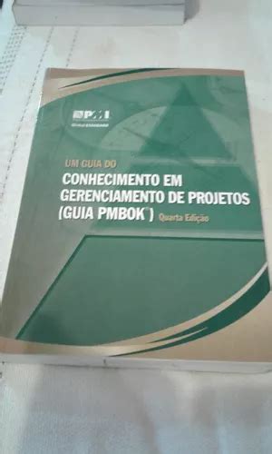 Livro Um Guia Do Conhecimento Em Gerenciamento De Projetos MercadoLivre