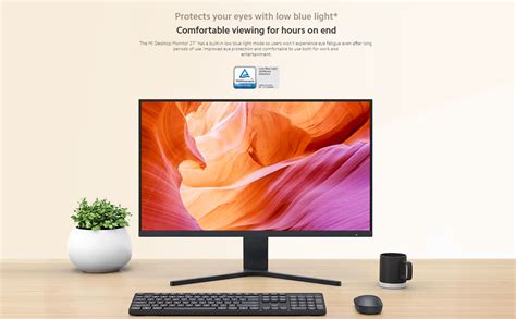 Xiaomi Mi 27” Desktop Monitor (1920X1080), Ips, Narrow Bezel, Ultra ...
