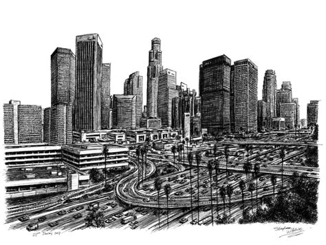 Los Angeles Drawing At Explore Collection Of Los