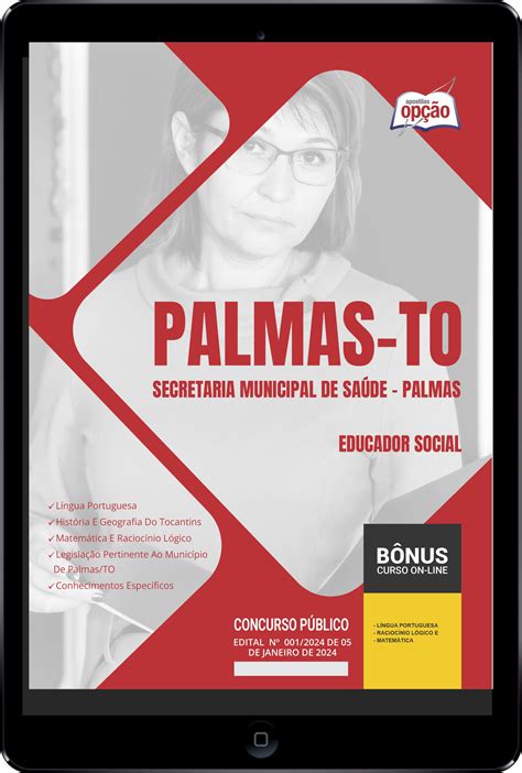 Apostila Prefeitura De Palmas To Sms Palmas Em Pdf Educador