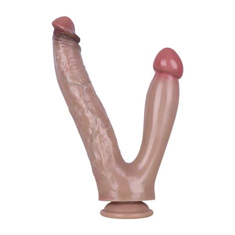 11 8 REALISTIC SEX DONG SILICONE ANAL VAGINA GIANT DOUBLE PENETRATION DILDO TOY EUR 83 99