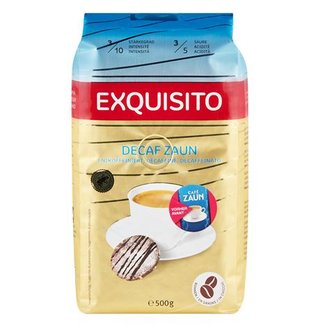 Kaffee Exquisito entkoffeiniert Zaun Bohnen -500g | 107109300000