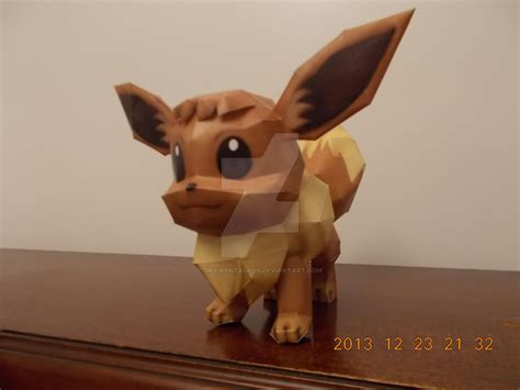 Eevee Papercraft By Draikentalkos On Deviantart