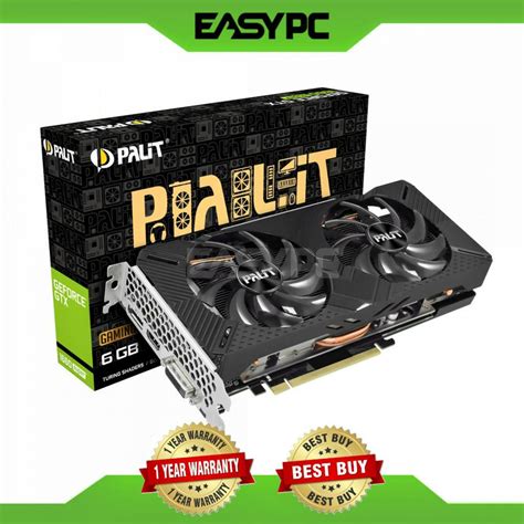 Palit GTX 1660 Super Gaming Pro OC 6gb 192bit GDdr6 Gaming Graphics ...