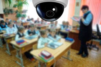 Установка видеонаблюдения в школе - что для этого нужно?