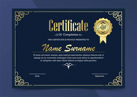 Sales Certificate Template - Sarseh.com