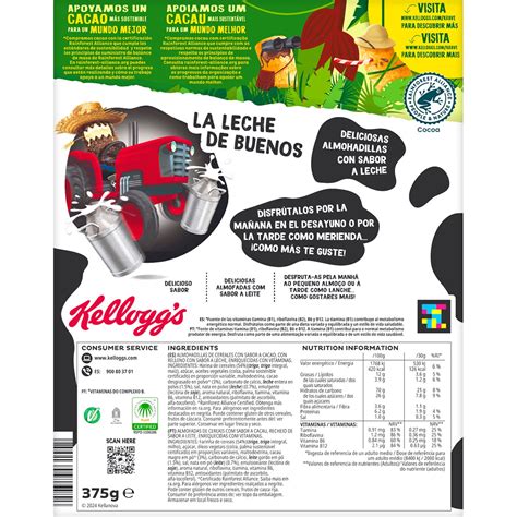 Cereales De Desayuno Rellenos Sabor Leche Paquete 410 G KELLOGG S