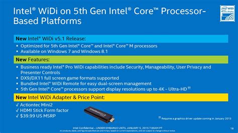 Intel Unveils Additional Broadwell Cpus For Notebooks And Ultrabooks News