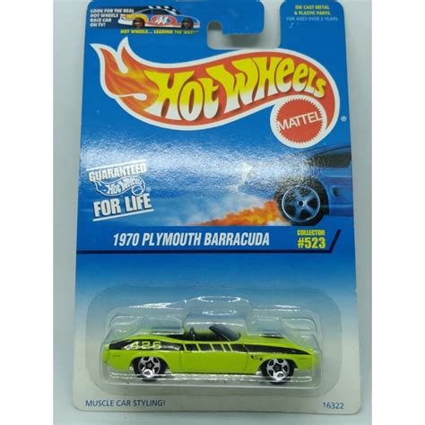 Hot Wheels Plymouth Barracuda Convertible Sealed Shopee Philippines