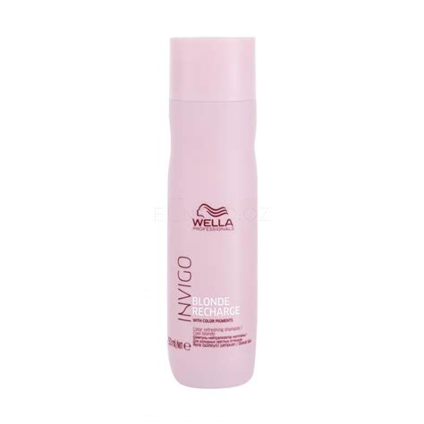 Wella Professionals Invigo Blonde Recharge Ampon Pro Eny Ml Odst N Cool Blonde Elnino Cz