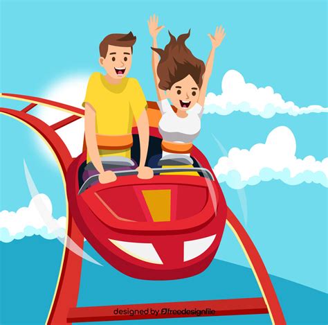 Roller Coaster Vector Free Download