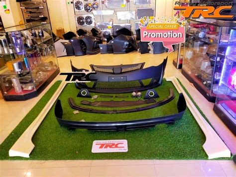 Civic 2006 2011 ชุดกันชนรอบคัน ทรง Mugen Rr Set D กันชนหน้า Mg Rr V2