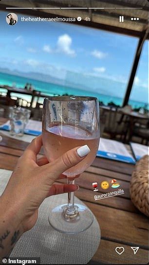 Heather Rae El Moussa Shows Off Her Washboard Abs In Red Bikini During Vacation Caribbean