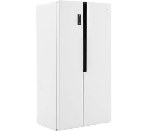 Logik Lsbsw18 American Style Fridge Freezer White Fast Delivery