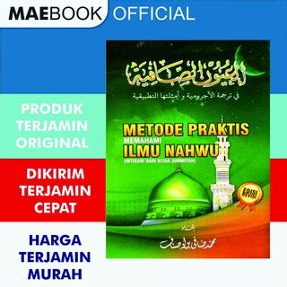 Jual Metode Praktis Memahami Ilmu Nahwu Intisari Dari Kitab Jurmiyah