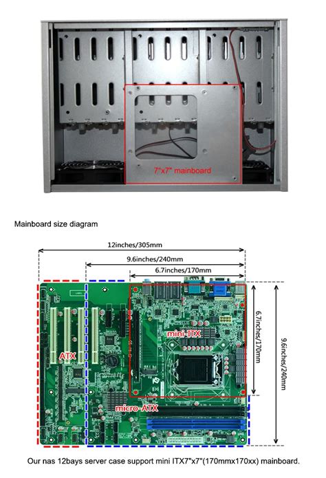 Bay Hot Swap Server Nas Case Efficient Data Storage