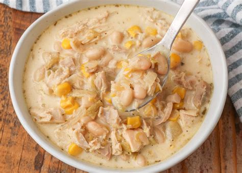 white chicken chili  corn vegetable recipes