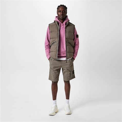 Stone Island Nylon Jacket Men Walnut V0075 Flannels