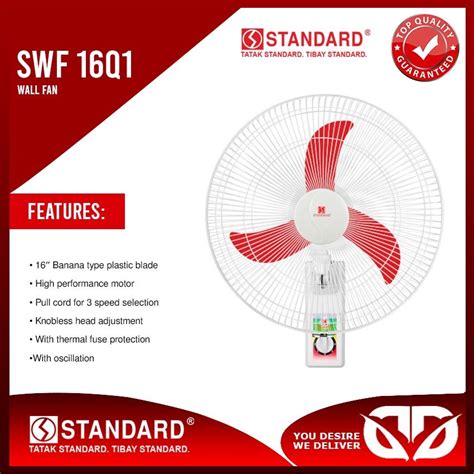 Standard Wallfan Plastic Blade Swf Q Lazada Ph