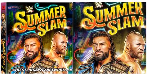 Wwe Summerslam 2022 Dvd Gets Early Cover Artwork Reveal Wrestling