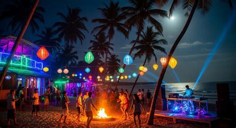 ultimate guide  goas nightlife  beach parties bookings