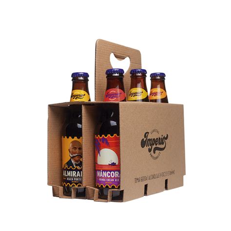 Six Pack Cerveza Artesanal Organica X 330 Ml C U Imperio Viacavato