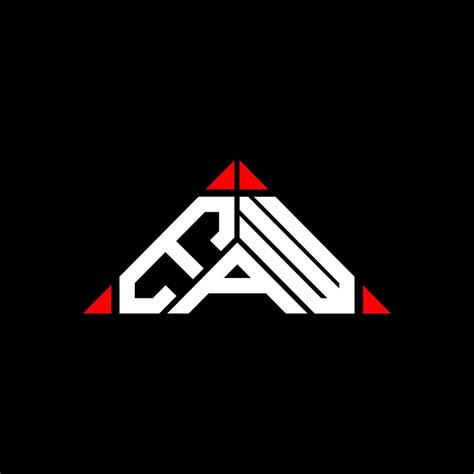 Eaw Letter Logo Creative Design With Vector Graphic Eaw Simple And