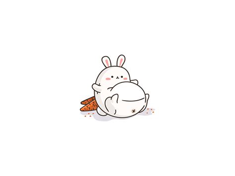 Fat Bunny By Yokai On Dribbble