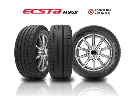 Le Nouveau Kumho Ecsta Hs52 Vainqueur Du Good Design Award