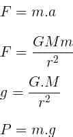 Aceleração da gravidade Física Manual do Enem