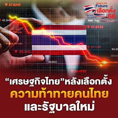 [ฐานเศรษฐกิจ Thansettakij] “เศรษฐกิจไทย”หลังเลือกตั้งความท้าทายคนไทยและรัฐบาลใหม่ จับตา“เศรษฐกิจ