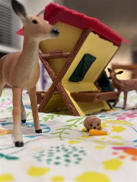 Schleich Farm World Feeding The Forest Animals Playset Macys
