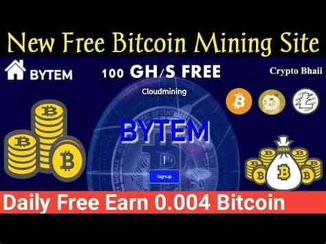 100GH S Free New Bitcoin Mining Site 2020 Kenzy New Bitcoin Mining