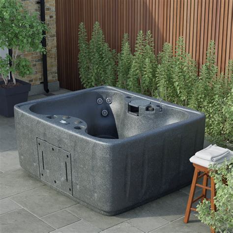 AquaRest Spas Select 150 4 Person 12 Jet Plug And Play Hot Tub The