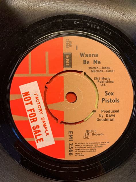 Punk Sex Pistols Anarchy In The Uk Press Book Single Pleasures Of Past Times