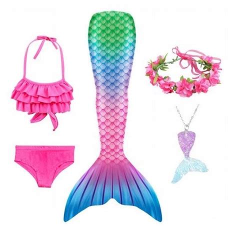 Str J K Pielowy Bikini Ogon Syreny Ariel Syrenka Oficjalne Archiwum Allegro