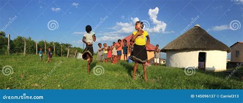 Xhosa Children Dancing Editorial Photo | CartoonDealer.com #145096137