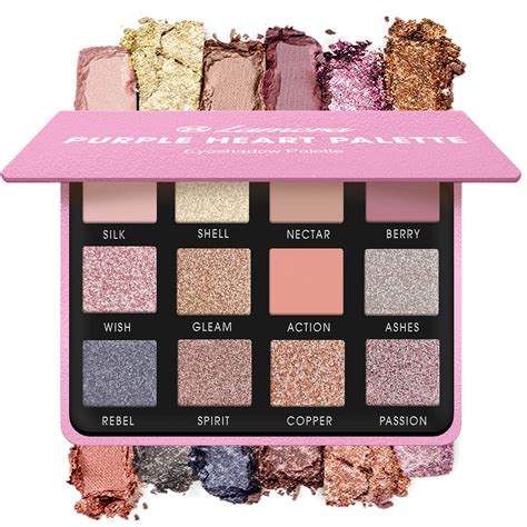 Amazon Nude Pink Rose Eyeshadow Palette Highly Pigmented Shimmer Matte Colors For