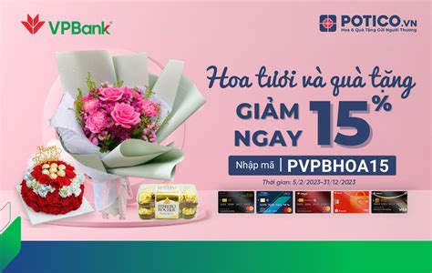 ƯU ĐÃI CHI TIÊU THẺ VPBANK TẠI POTICO