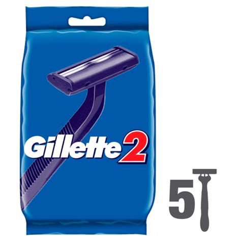 Одноразові станки для гоління (бритви) чоловічі Gillette2 5шт – онлайн ...
