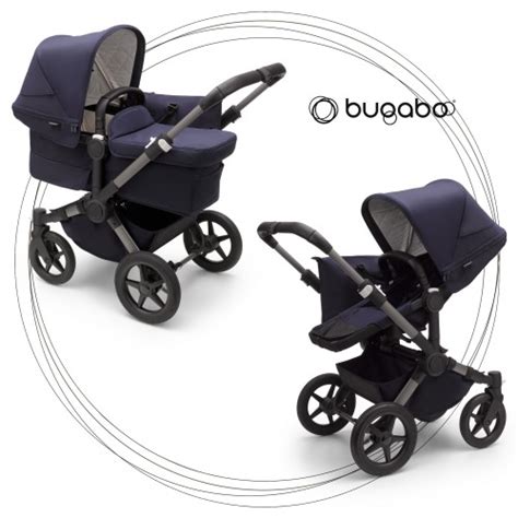 Коляска 2 в 1 Bugaboo Donkey 5 Classic Mono - Bimba - магазин детских ...