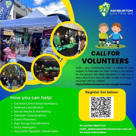 Call For Volunteers