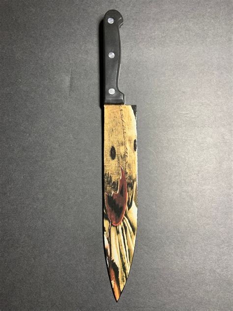 Trick R Treat Knife Withwithout Laser Engraved Stand Etsy