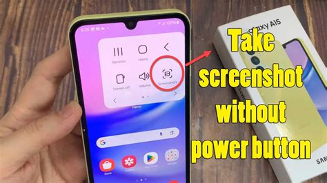 Samsung Galaxy A15 How To Take Screenshot Without Power Button