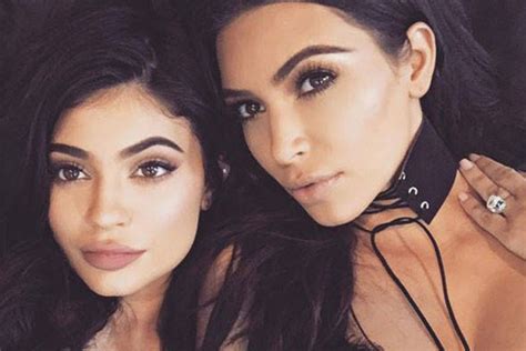 Kim And Kylie Are Seriously Twinning Elle Canada