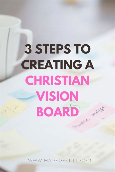 Christian Vision Board Ideas Christian Vision Board Vision Board